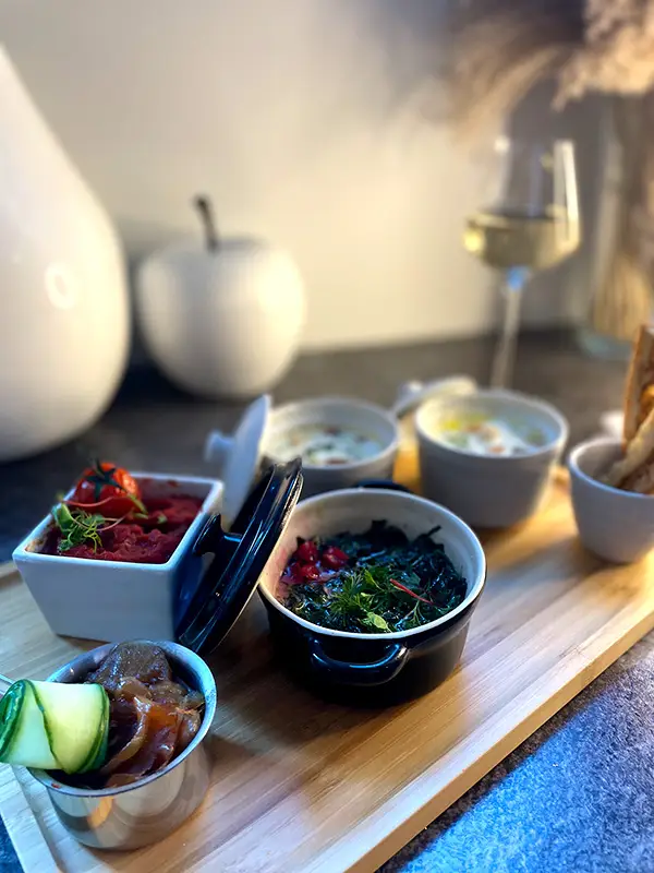 Le boudoir Montpelliérain restaurant - plateau