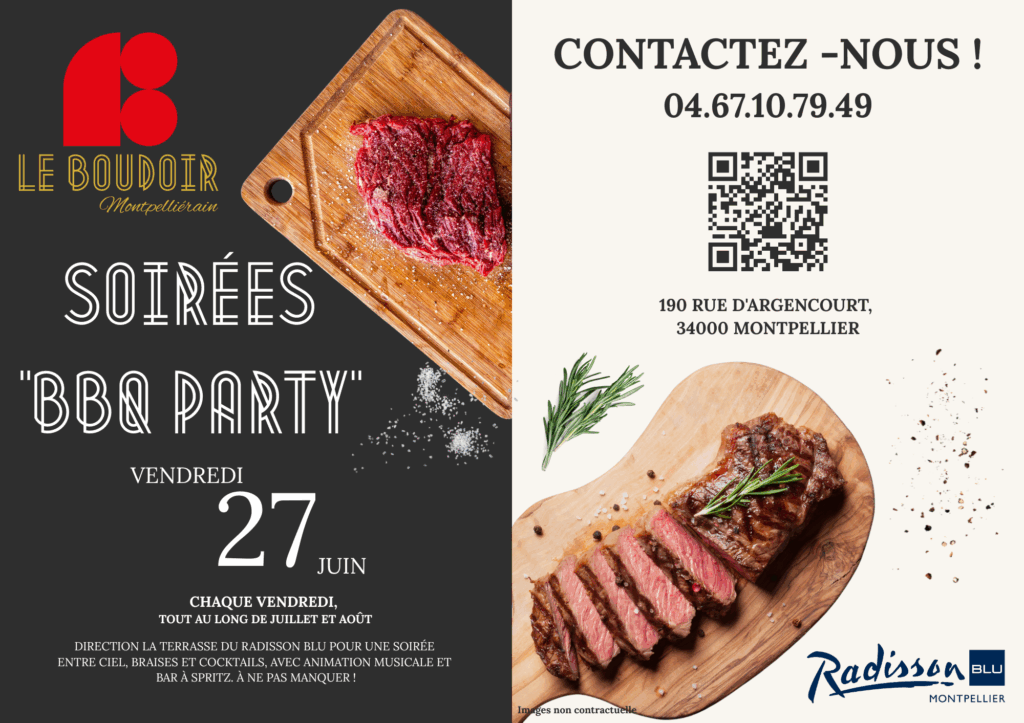 LES SOIRÉES BBQ DU VENDREDI AU BORD DE LA PISCINE